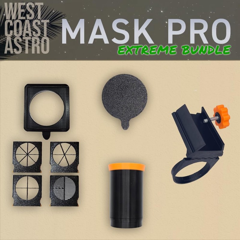 ZWO Seestar S50 - MASK PRO Extreme Bundle (Bahtinov, Diffraction