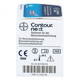 Contour Next Sensors Test Strips Pack of 1 x 25