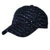 Alabama Girl Black Glitter cap