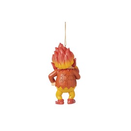 Enesco The Year Without a Santa Claus by Jim Shore Heat Miser Holding Fireball Hanging Ornament, 4.33 Inch, Multicolor