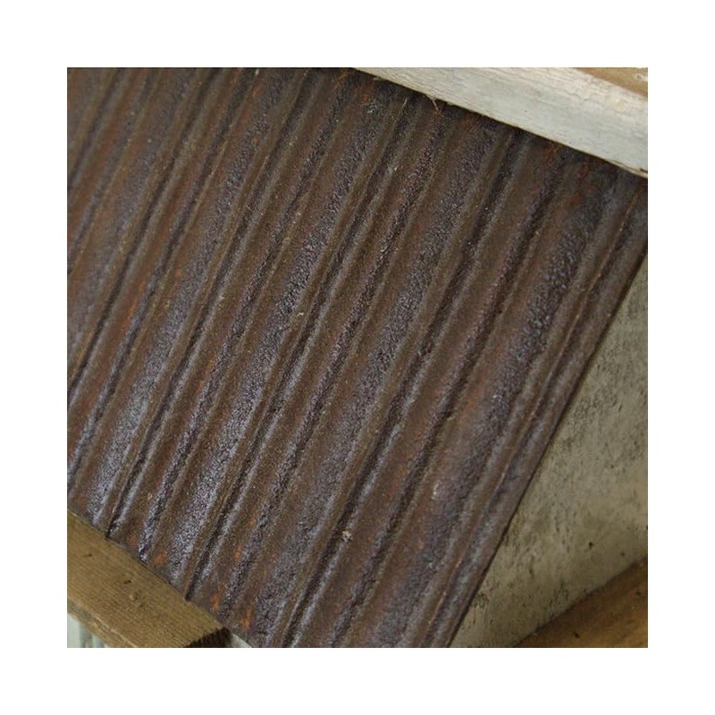 Nature Creations Stone Chimney Bird Cottage, White – Handcrafted Wooden