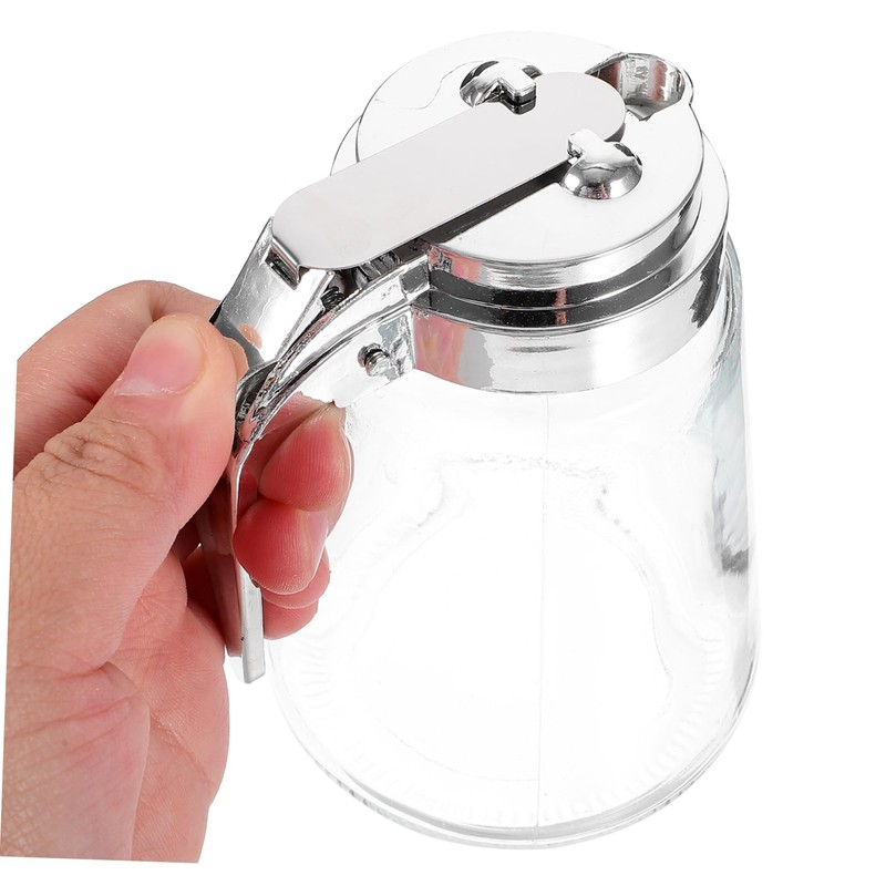 CIYODO 2pcs Condiment Dispenser Leak Sugar Dispenser Multi-Functional for Honey