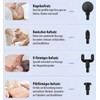 newgen medicals Massage Gun: Compact Cordless Handheld Massager with 4