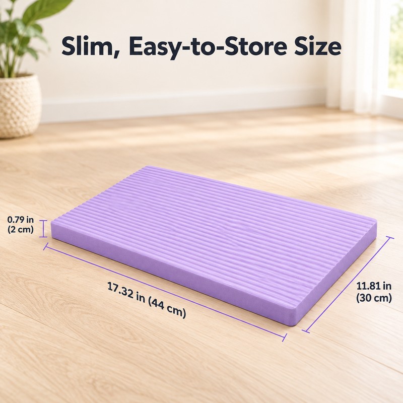 Foam Balance Pad – 17.32 x 11.81 Inch Non-Slip High-Rebound