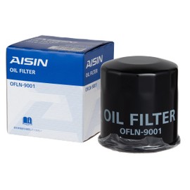 AISIN OFLN-9001 Car Oil Filter, Oil Element, Genuine Compatible Part Number: AY400-NS004, Others, Notebook, AD Serena, Etc.