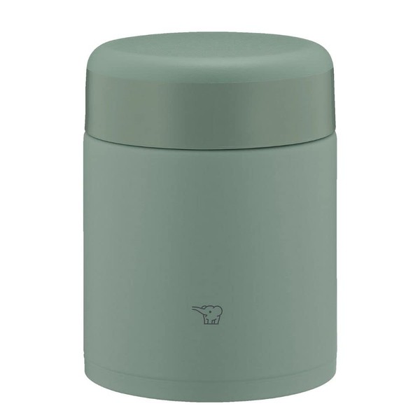 ZOJIRUSHI SW-KA40-GM Mahobin Stainless Steel Thermal Soup Jar, Lunch Jar,