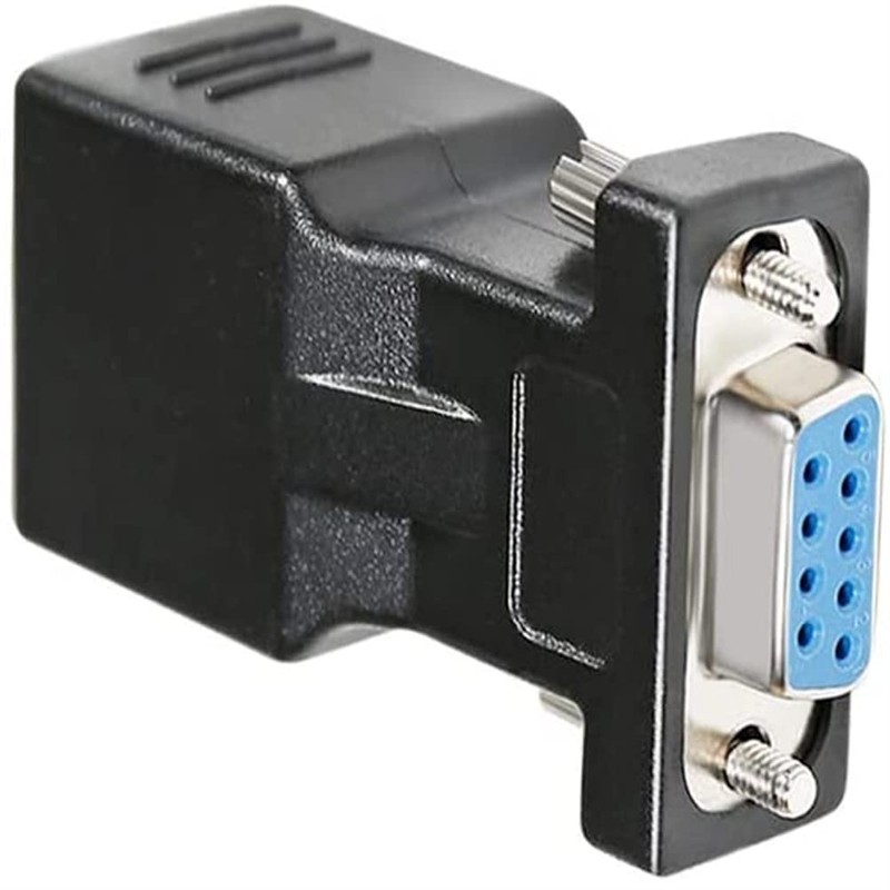 DTech DB9 to RJ45 Serial Adapter RS232 Female to RJ45