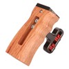 Universal Side Wooden Handle Grip Natural Adjustable Brazilian Wood Side
