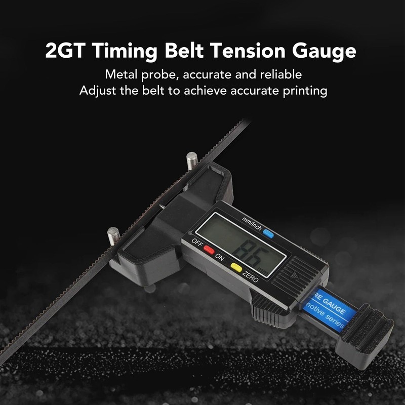 Upgraded 3D Printer Voltmeter Part 2GT Timing Belt Tension Meter
