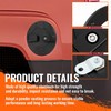 HECASA Locking Fuel Door Compatible with 2003-2009 Hummer H2 SUV
