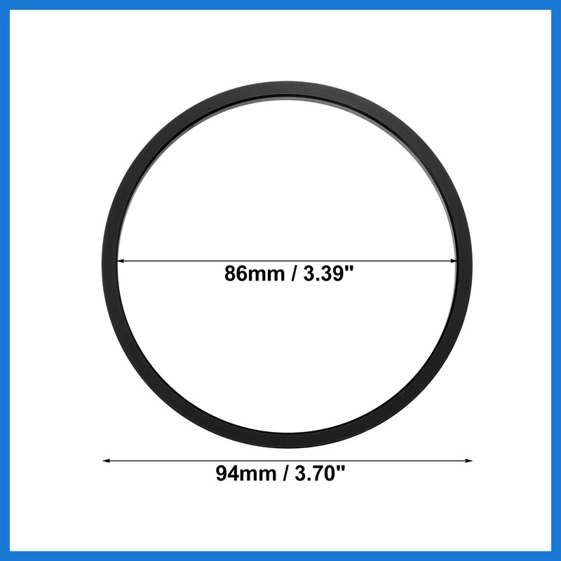VekAuto 4 Pcs Air Conditioning Outer Vent Rings AC Decoration