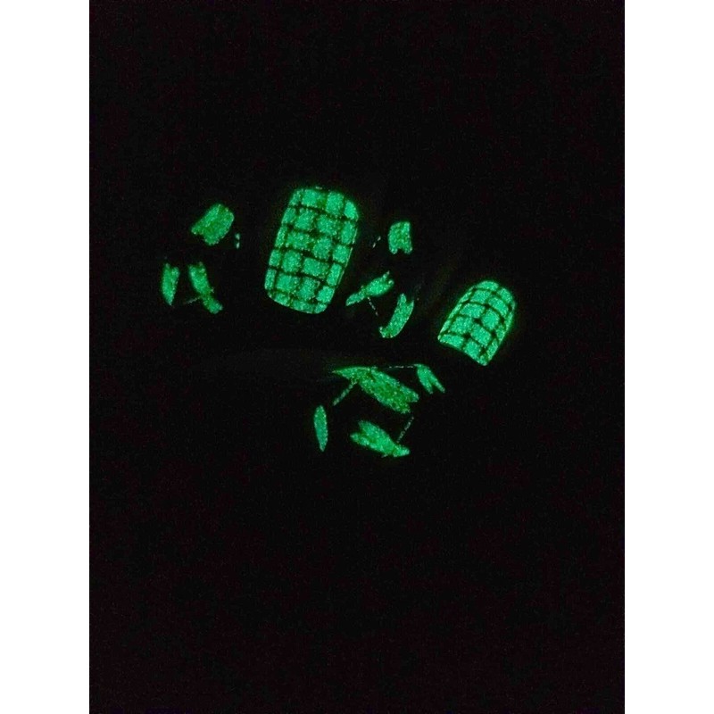 Classy Claws Color Nail Polish Strips, 16ct. Custom. Dragonfly Glow.
