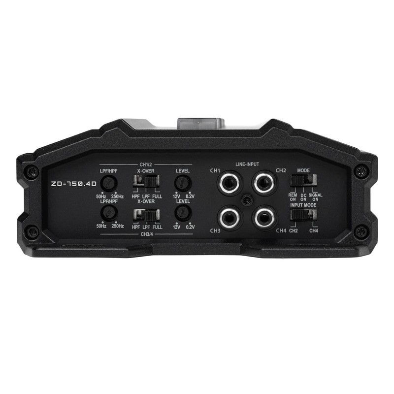 Hifonics ZD-750.4D Zeus Delta 700W 4 Channel Car Amplifier |