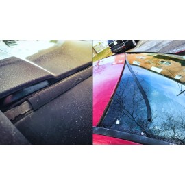 Trueline Automotive Car Windshield Weather Seal Rubber Trim Molding Cover six Feet For Honda Models