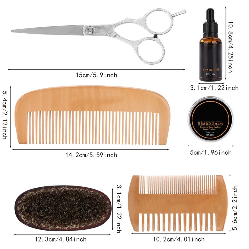 Men Beard Styling Shaping Mustache Hair Care Tool Beard Styling
