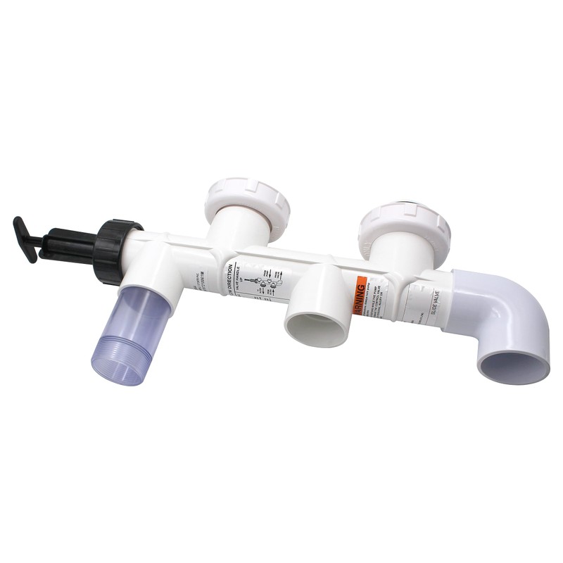 263064 PVC Push Pull Slide Valve，Compatible with D.E. and Sand