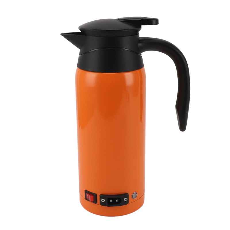 Electric Car Kettle Fast Boiling 12V 24V Dual Voltage 800ml