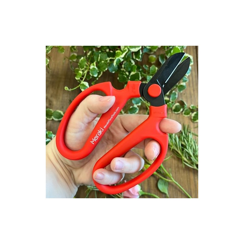Meraki Garden Pruning Shears 6.7 inch, Amaryllis