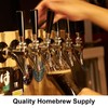 MRbrew 2 PCS Plastic Beer Tap Handle, Faucet Black Handle