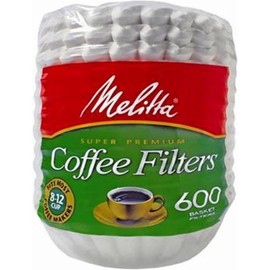 Melitta Basket Coffee Filters, 600 ct. (pack of 6)