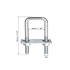 sourcing map M8 Square U-bolt Square U-bolt U-bolts U-bolts 35
