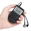 Personal AM/FM Pocket Radio Portable VR-robot, Mini Digital Tuning Radio,