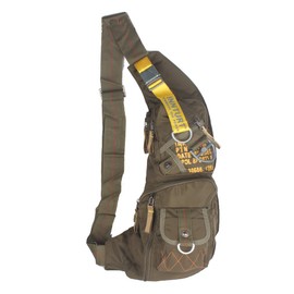 Innturt Nylon Sling Bag Backpack Shoulder Bag Daypack Large Army Green