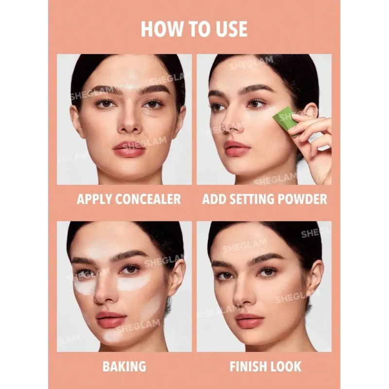 Polvos Rostro Y Ojos listos para Sheglam Instagram - Cocoa