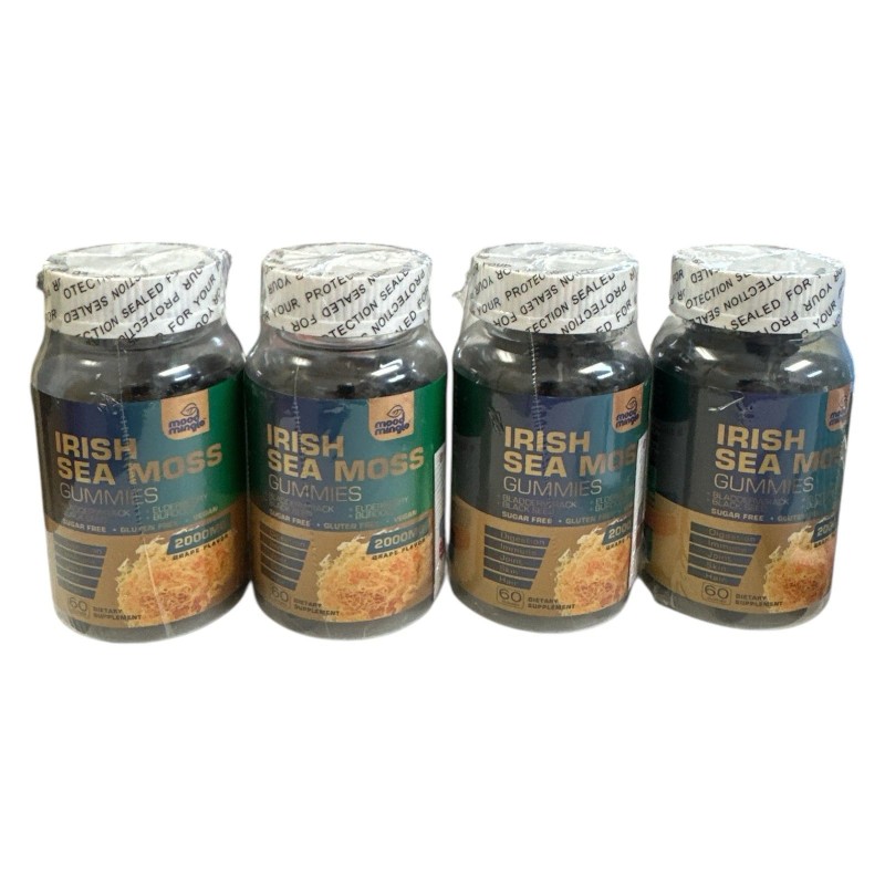 Mood Mingle Irish Sea Moss 2000mg Gummies - Bladderwrack Burdock