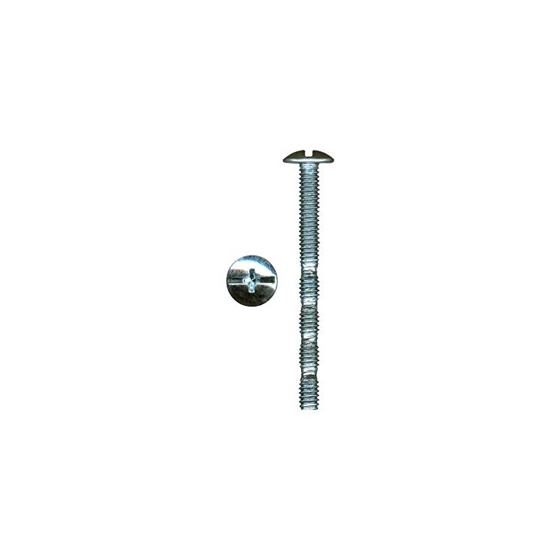 50 Pack of Rok Hardware #8 x 1-3/4" Slotted Machine