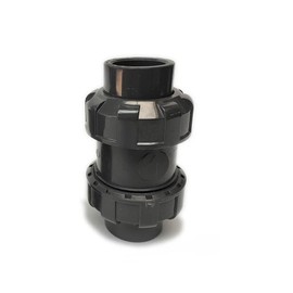 Pvc check valve non check valve one way valve true union ball check valve vertical pvc pipe check valve with spring NWPNLXEA(DN32 with spring)