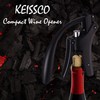 KEISSCO Compact Wine opener Vertical Lever Corkscrew Wine Bottle Opener
