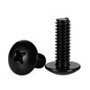 #6-32 x 3/4" Truss Head Machine Screws, Full Thread, 18-8