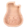 Guitar Pick Box Maple Wooden Storage Case Delicate Guitar Musical