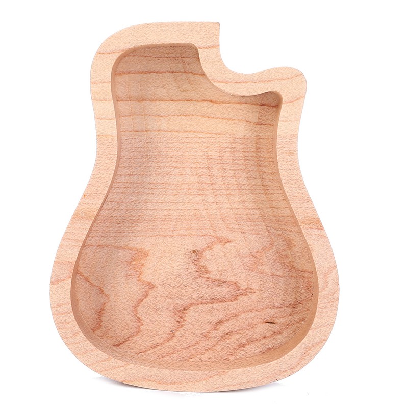 Guitar Pick Box Maple Wooden Storage Case Delicate Guitar Musical