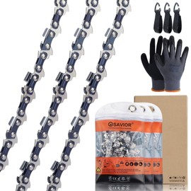 S62 18 Inch Chainsaw Chain Replacement for EGO AC1800 / CS1800 / CS1803 / CS1804 Poulan Pro PR4218 / PP4218A / PP3516AVX Oregon CS1500 18-Inch Chainsaw -3/8"LP Pitch .050" Gauge 62 Drive Links