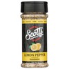 Scotts Food, Lemon Pepper Seasoning, 6 Ounce