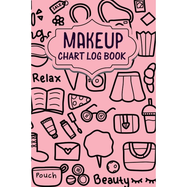MAKEUP CHART LOG BOOK: Makeup Artist Face Chart Logbook |