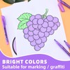 Cgerma Purple Highlighters, 36 Pack, Chisel Tip Highlighter Pack, Quickly