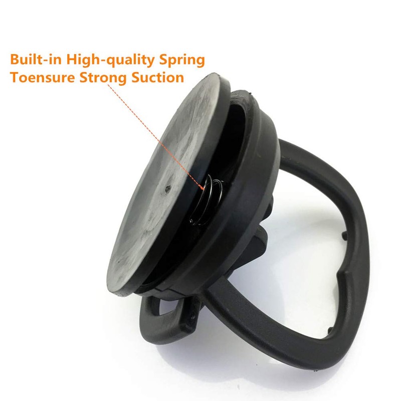 Fbshicung 2 Pcs Heavy Duty Suction Cups Ruler Handle(Strong Adsorption)