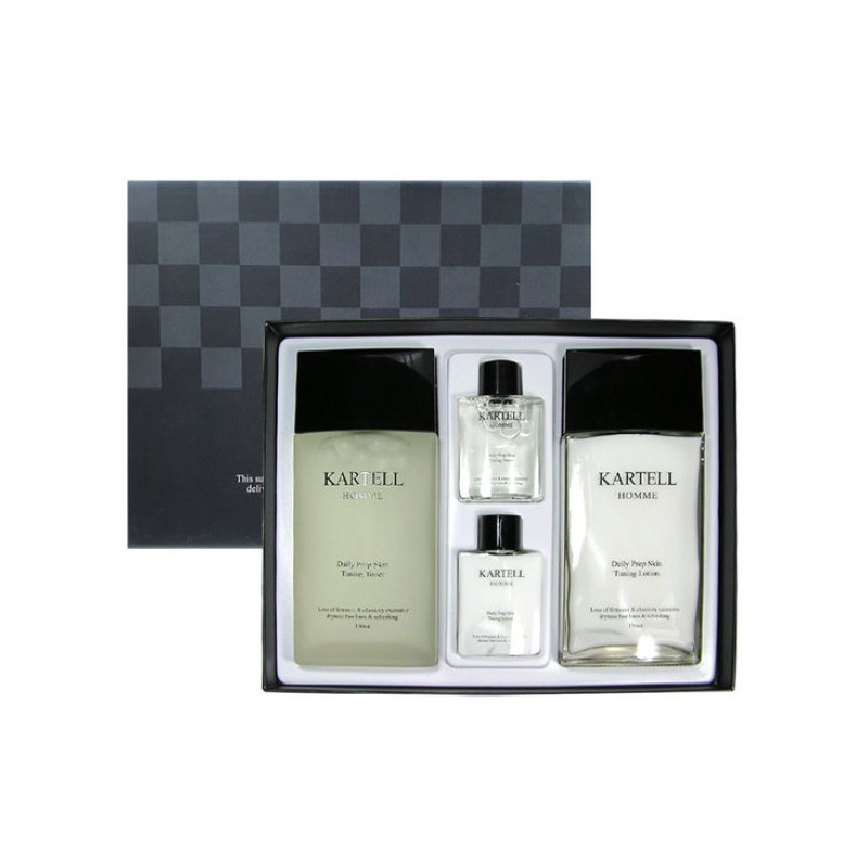 Kartell 카르텔 스킨케어 남성 2종세트 Kartell Skincare Men's 2-Piece Set