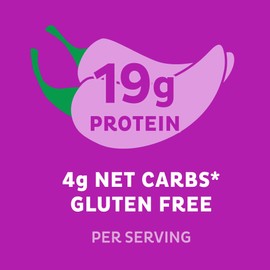 Quest Nutrition Spicy Sweet Chili Tortilla Chip, 19g Protein, 4g Net Carb, Low Carb, Gluten Free, 1.1 oz (Pack of 12)