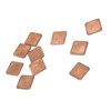 100pcs Heatsink 401w/mk Thermal Conductivity Burr Free Glossy Copper Material