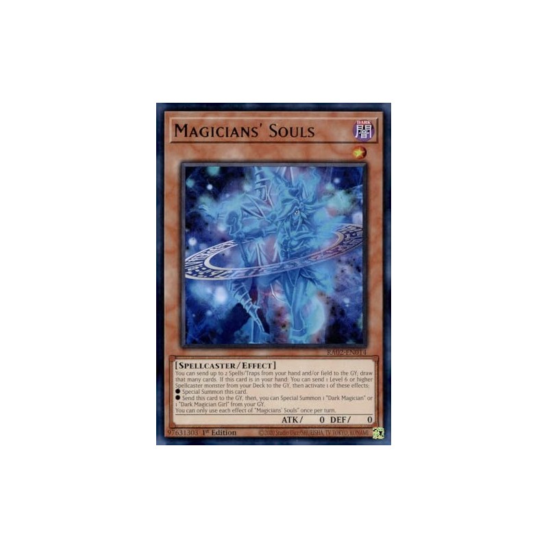 Magicians' Souls (UR) - RA02-EN014 - Ultra Rare - 1st