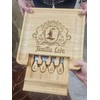 SW Design Concepts Bamboo Charcuterie Cheese Board and Knife Set