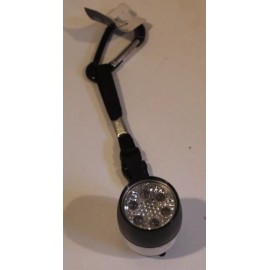 Novelty New Mini LED Flash Light in a variety of Colors with Secure Keychain