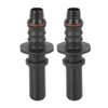 X AUTOHAUX 2pcs 9.89mm ID8 Car Fuel Line Hose Quick