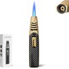 ZQMW Torch Lighter, Butane Lighter, Adjustable Big Jet Flame Butane