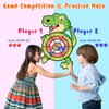 76cm Kids Dart Board Set, Dinosaur Toys for Kids Dart