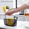 simpletome Sink Caddy Basket, Sinkware Organizer, 3X Strong Suction Cups